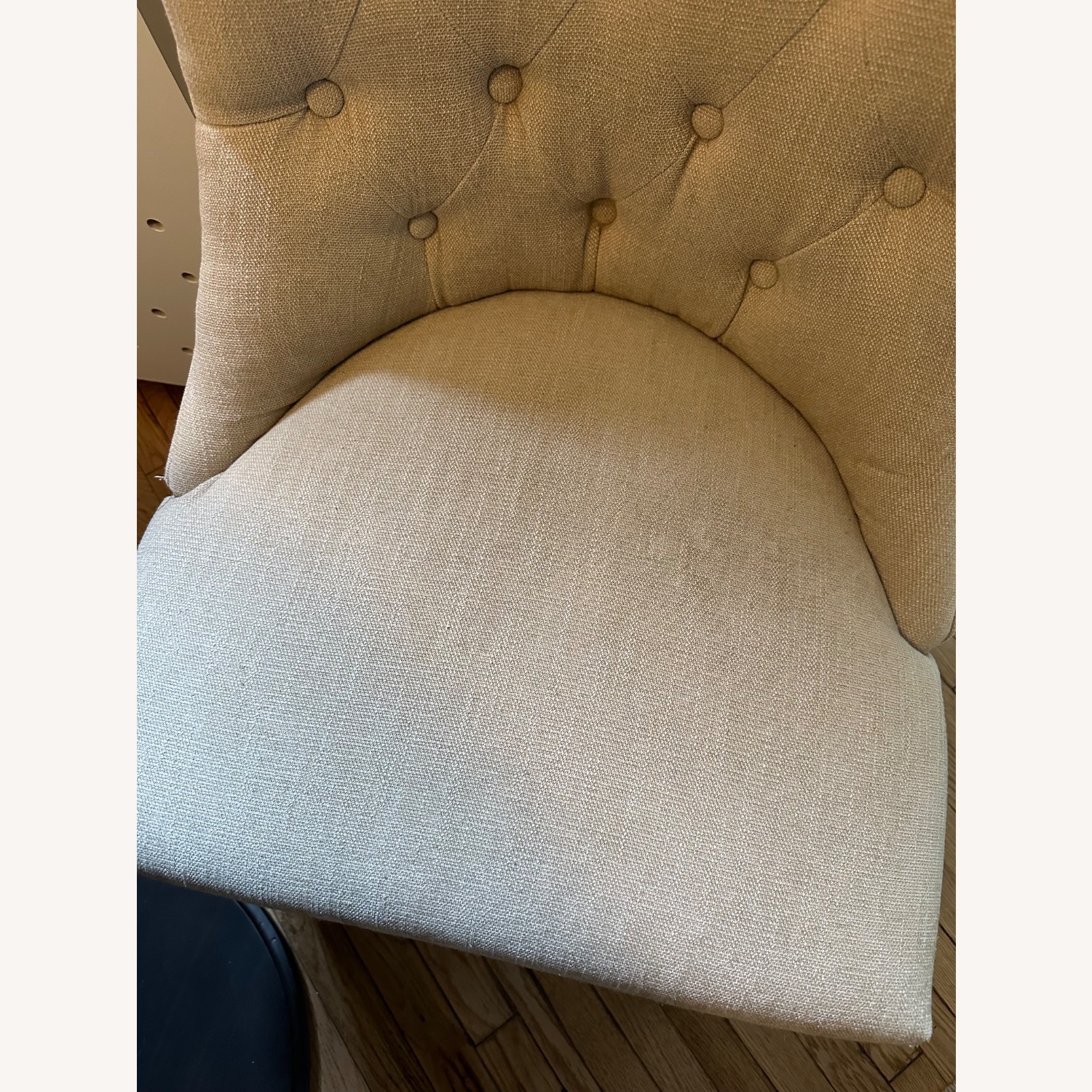 Pottery Barn Hayes Tufted Dining Chairs - image-4