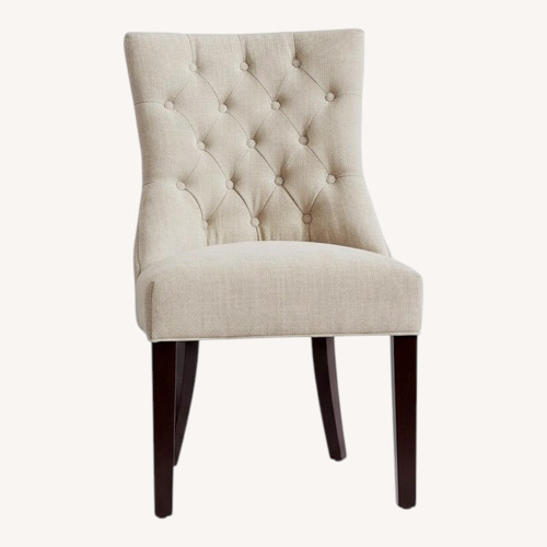 Used Pottery Barn Hayes Tufted Dining Chairs for sale on AptDeco