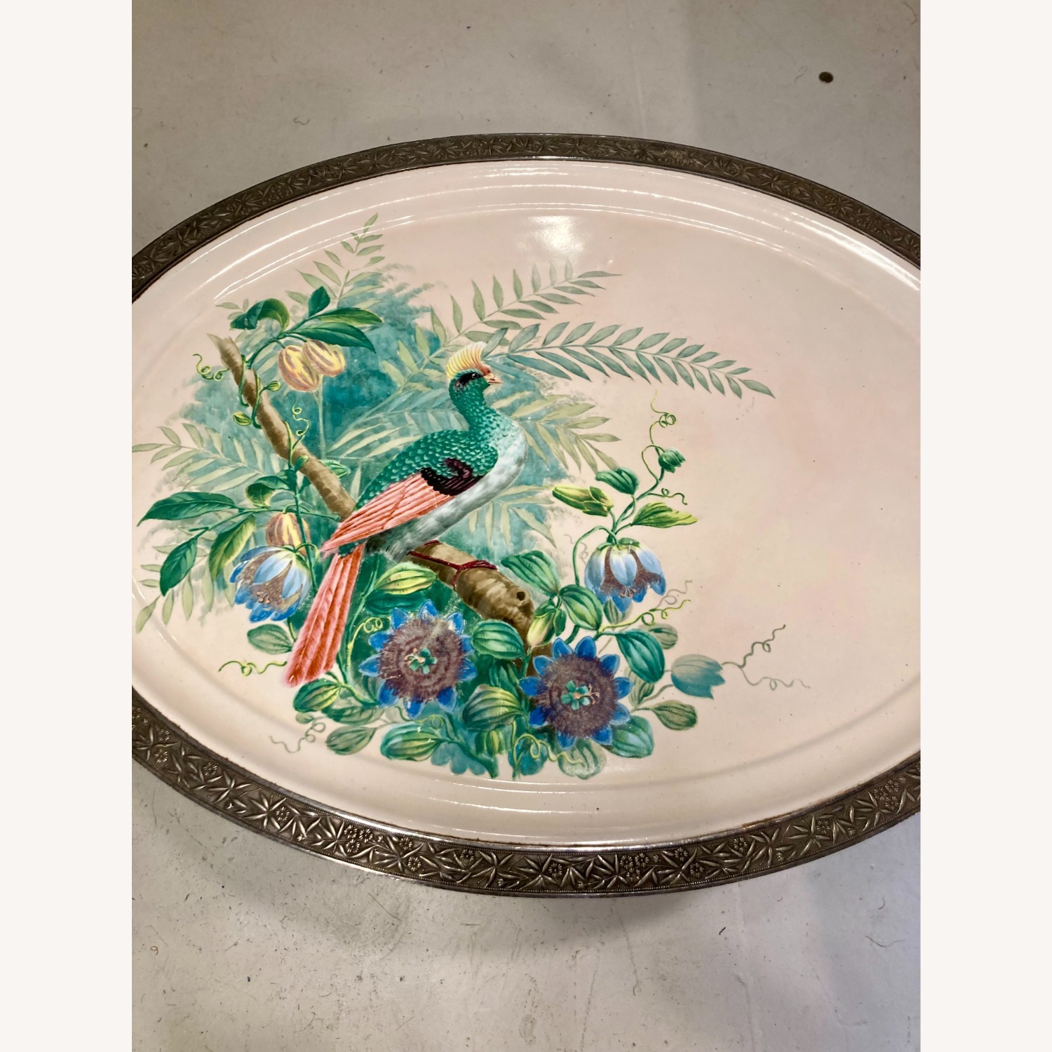 Vintage Oval Tray Table - image-5