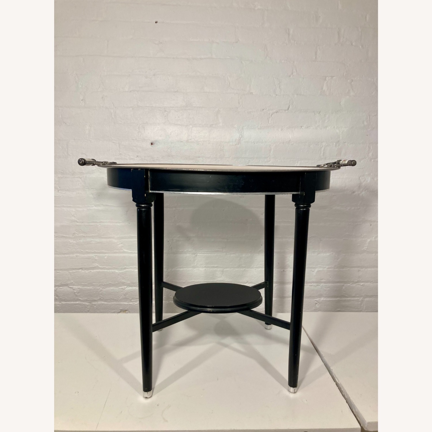 Vintage Oval Tray Table - image-2
