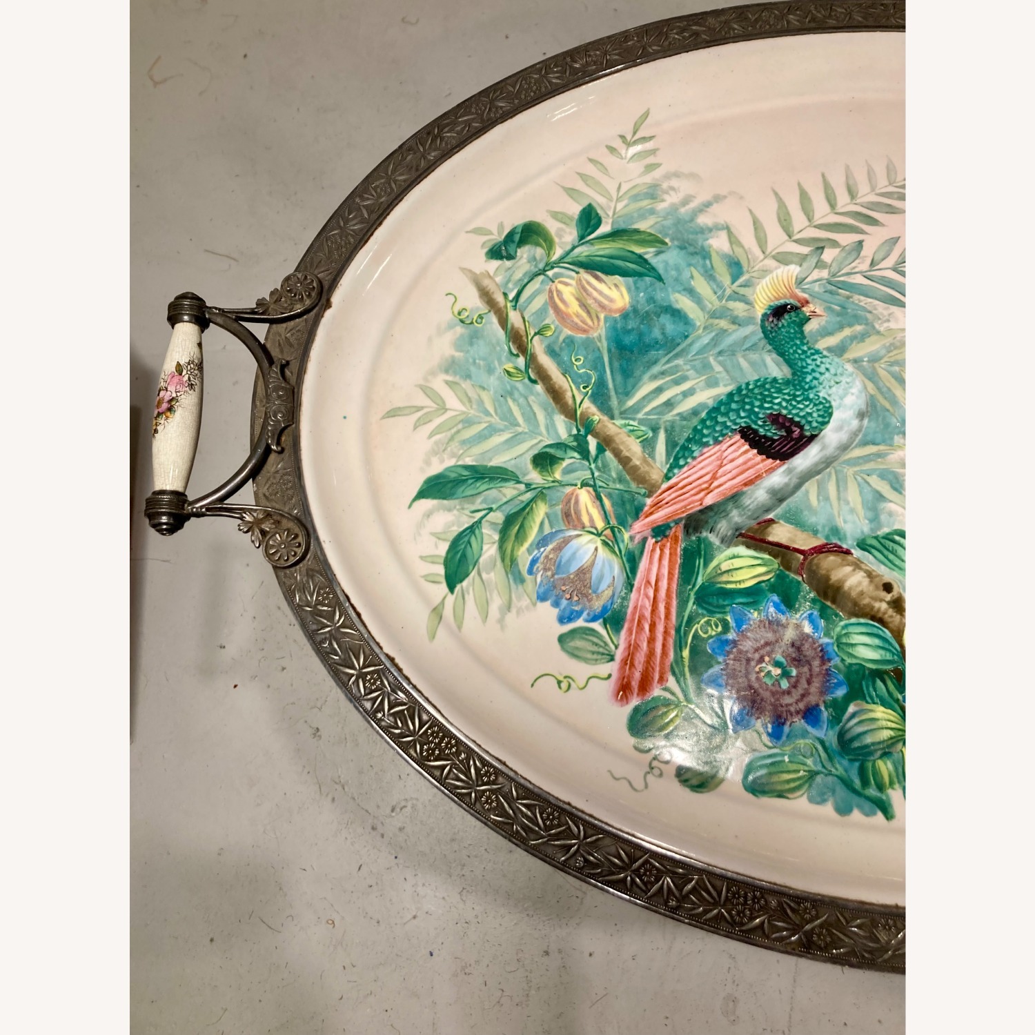 Vintage Oval Tray Table - image-6