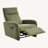Lazzoni Radi Green Fabric Armchair