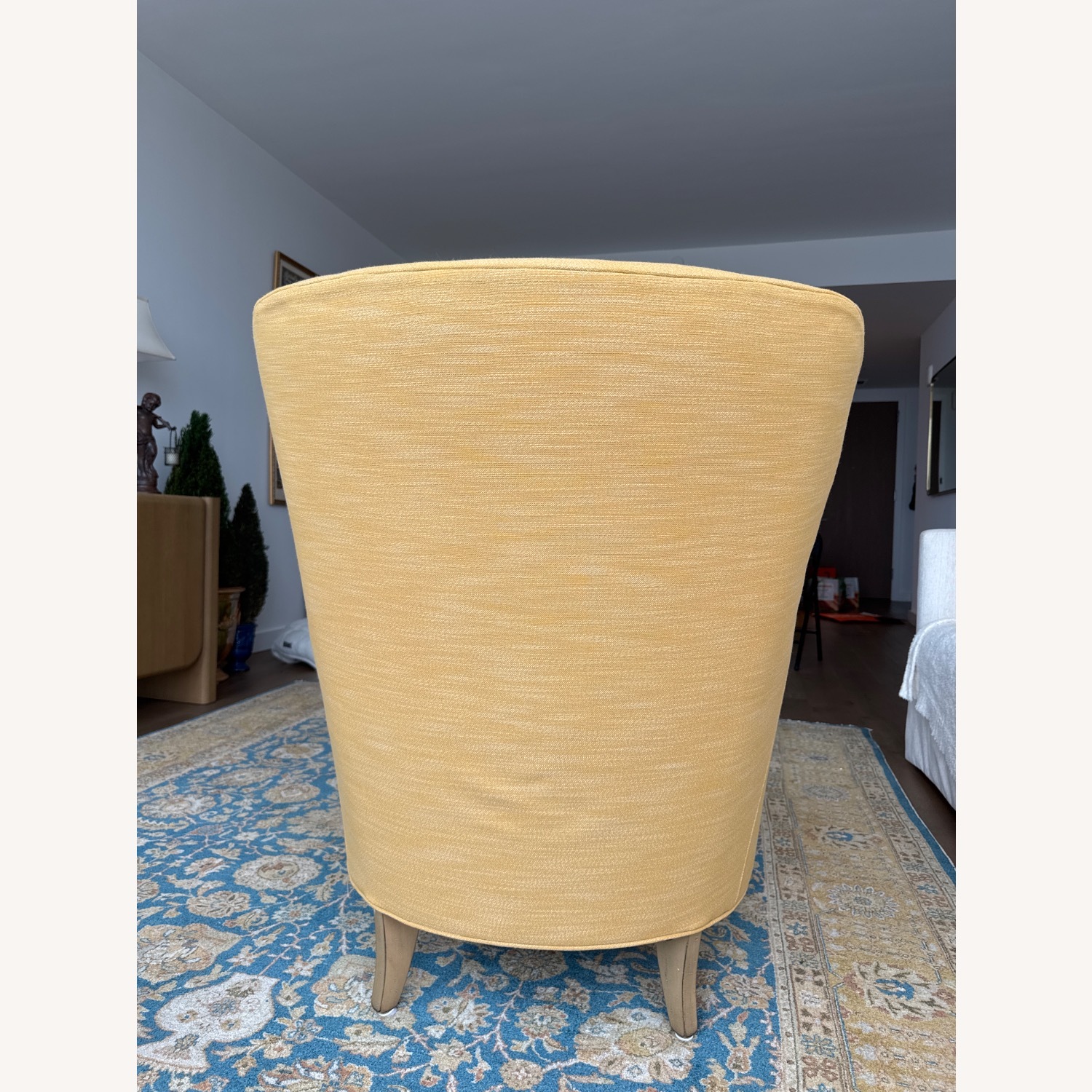 Lee Industries Gold Armchair - image-4