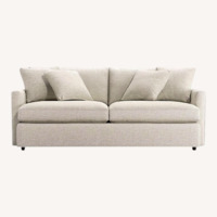 Crate & Barrel Natural Fabric 3+ Seater Sofa