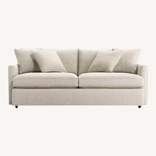Used Crate & Barrel Natural Fabric 3+ Seater Sofa for sale on AptDeco