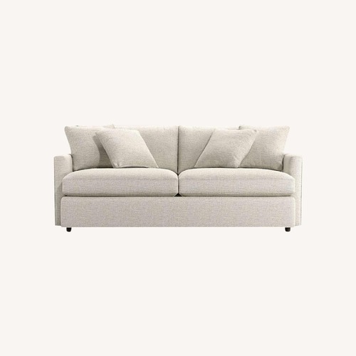 Used Crate & Barrel Natural Fabric 3+ Seater Sofa for sale on AptDeco