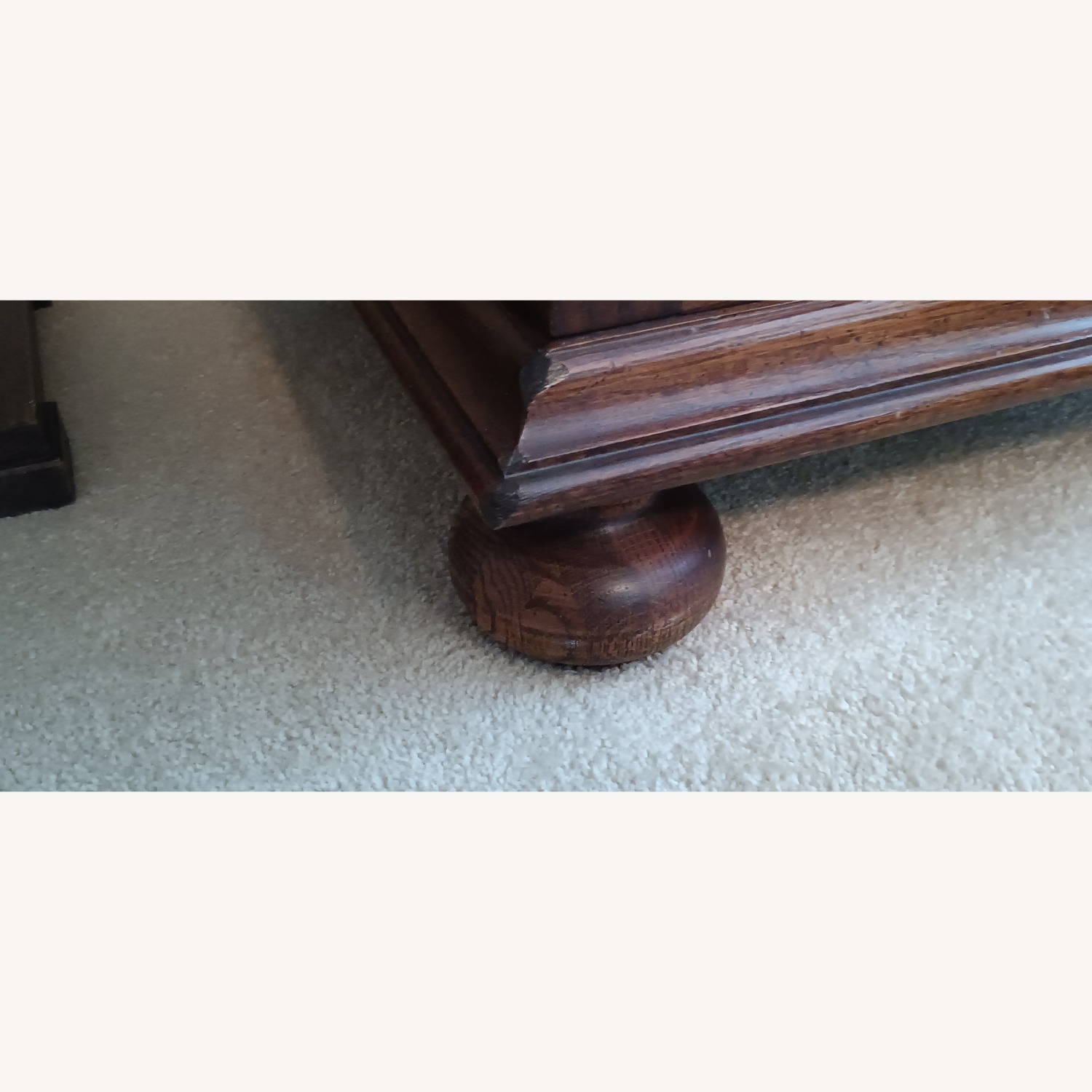 Century Furniture Dark Brown Wood Armoire - image-6