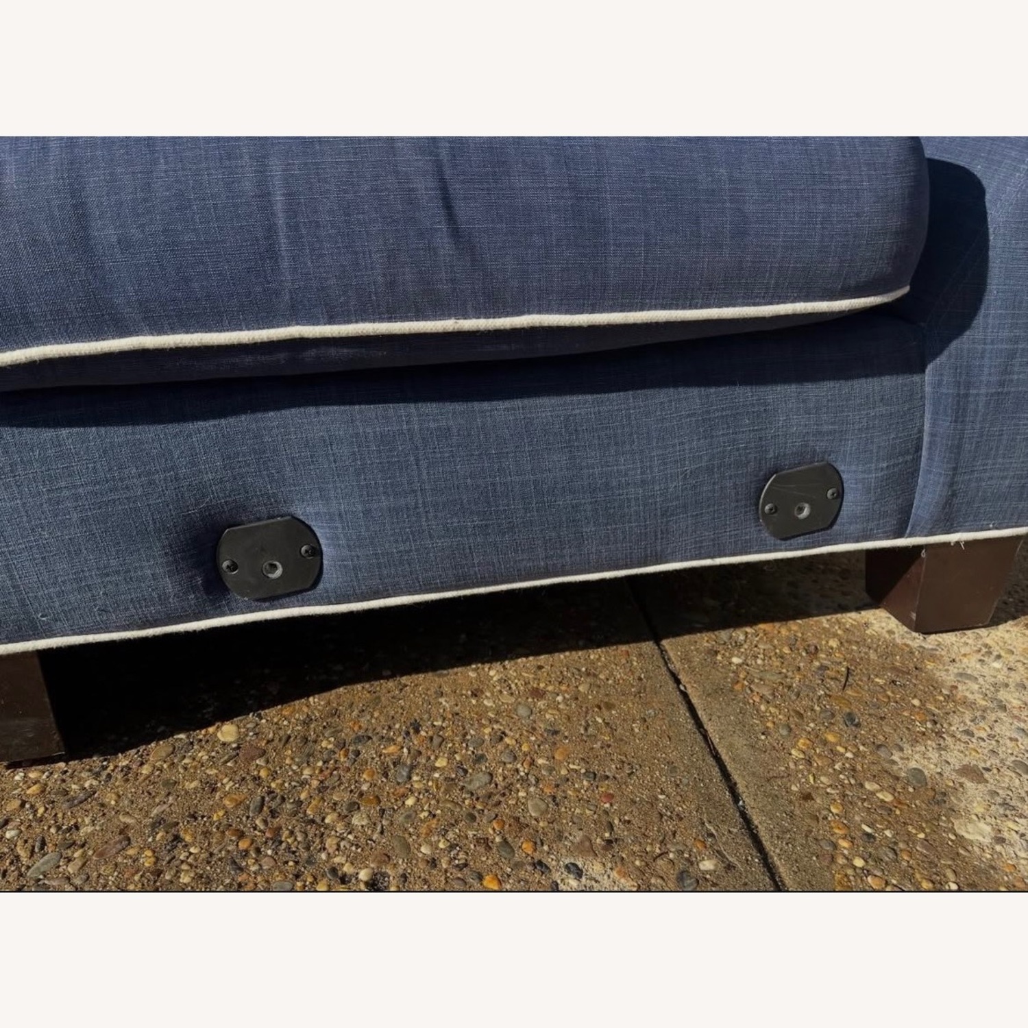 Lee Industries Blue 3+ Seater Sofa - image-5