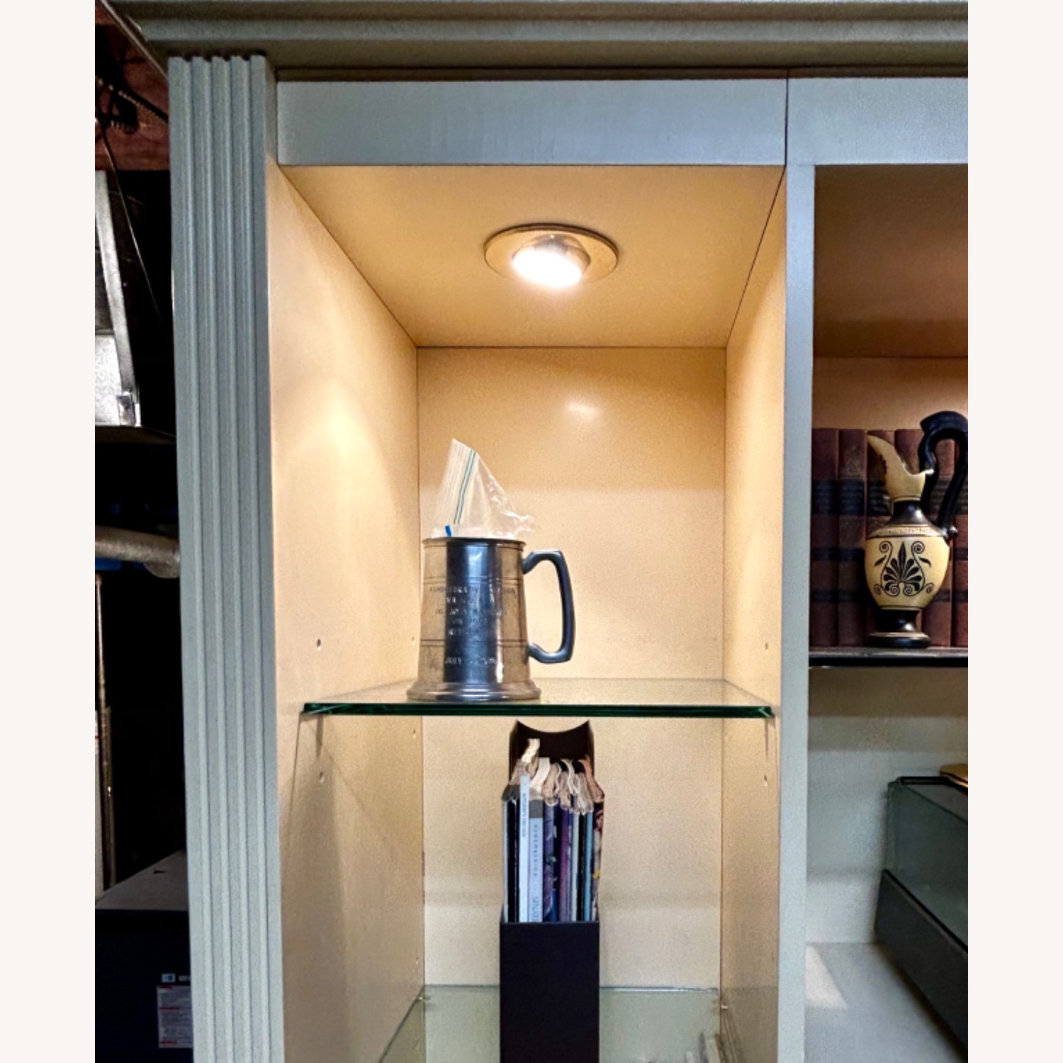 Manhattan Cabinetry White Wood Wall Unit - image-4