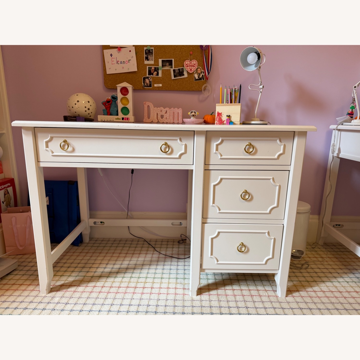 Pottery Barn Kids Ava Regency Storage Desk - image-2