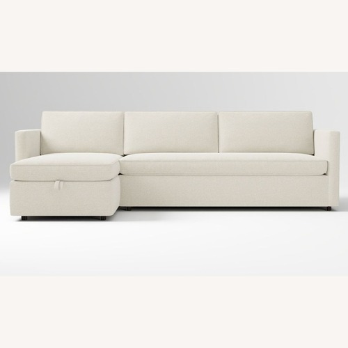 Used West Elm Harris Sleeper Sectional with Storage for sale on AptDeco