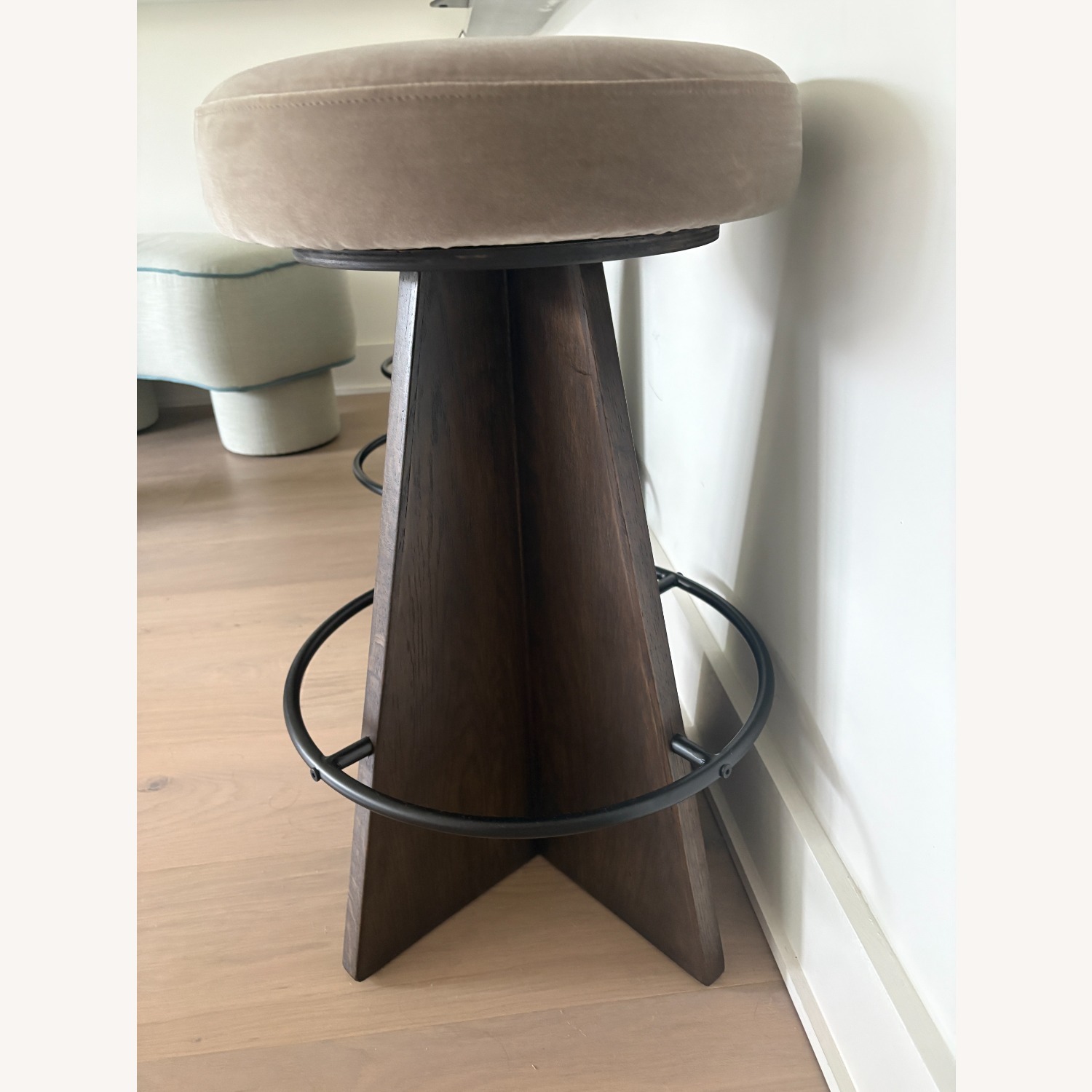 Four Hands Damon Dark Brown Wood Stools - image-6