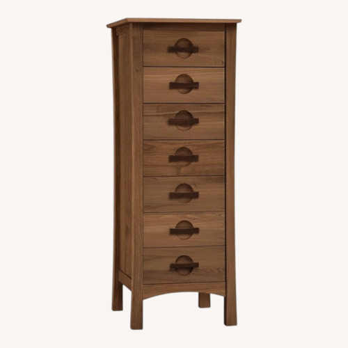 Used Copeland Furniture Berkeley Light Brown Wood Dresser for sale on AptDeco