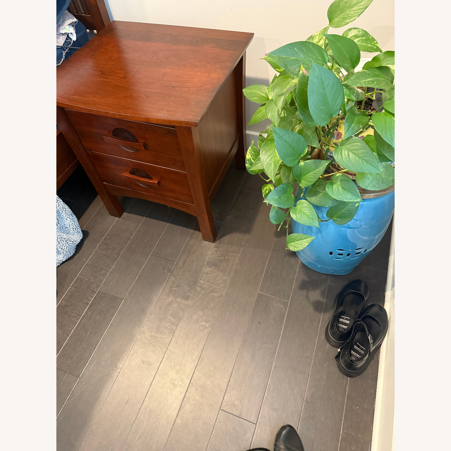 Copeland Furniture Berkeley Dark Brown Wood Nightstands - image-2