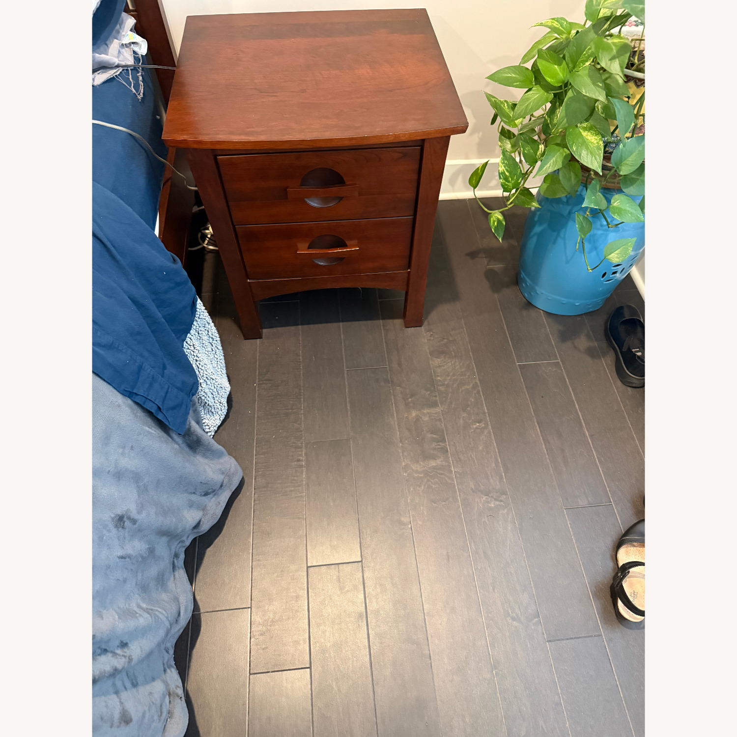 Copeland Furniture Berkeley Dark Brown Wood Nightstands - image-3