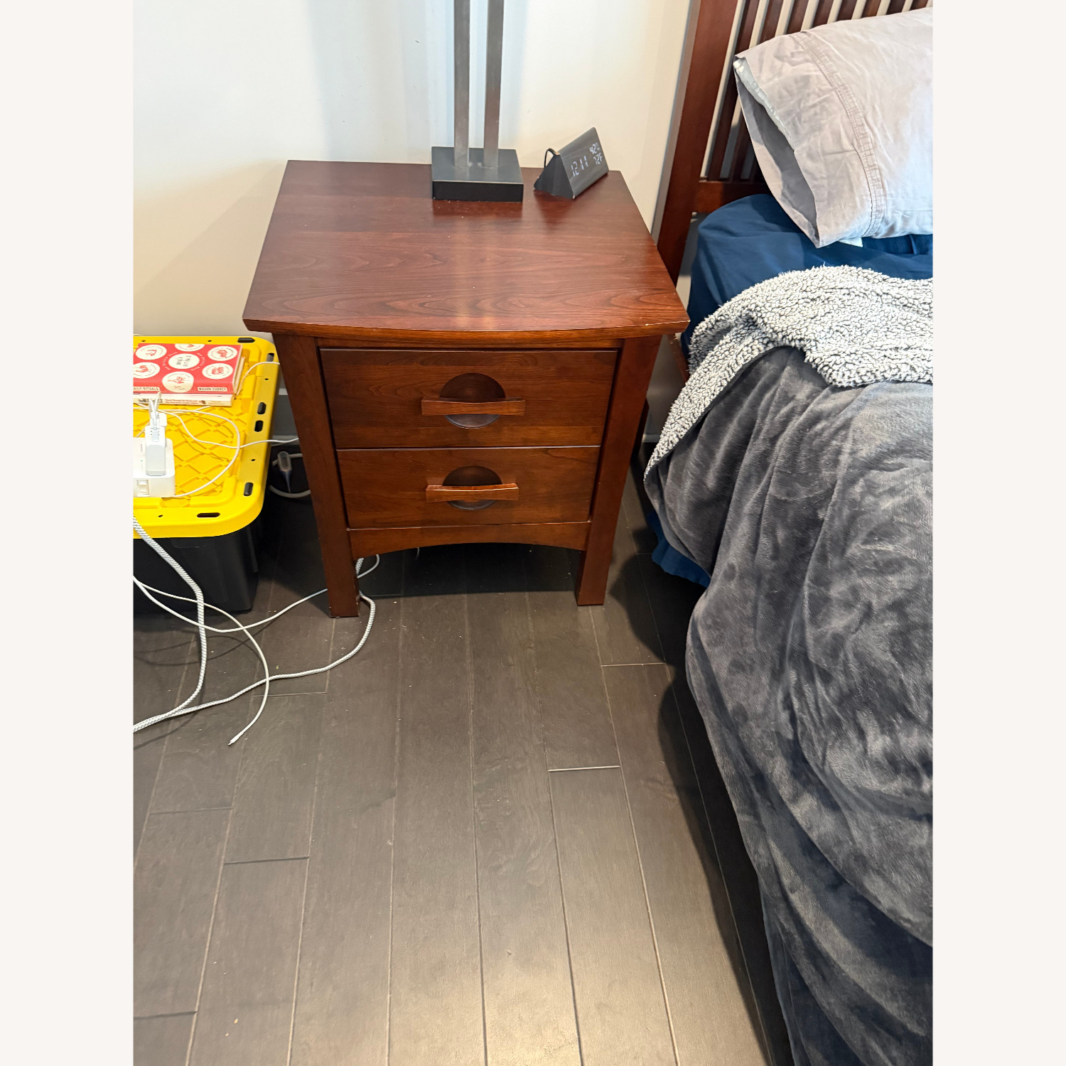 Copeland Furniture Berkeley Dark Brown Wood Nightstands - image-1