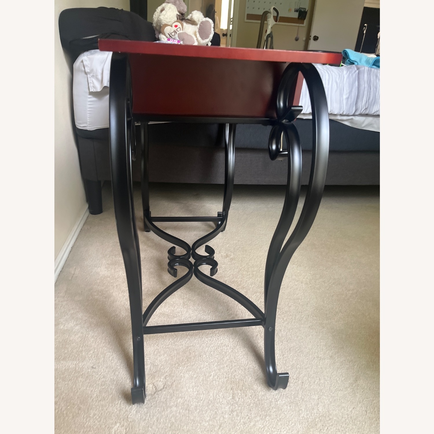 CISCO Brothers Dark Brown Side Table - image-2