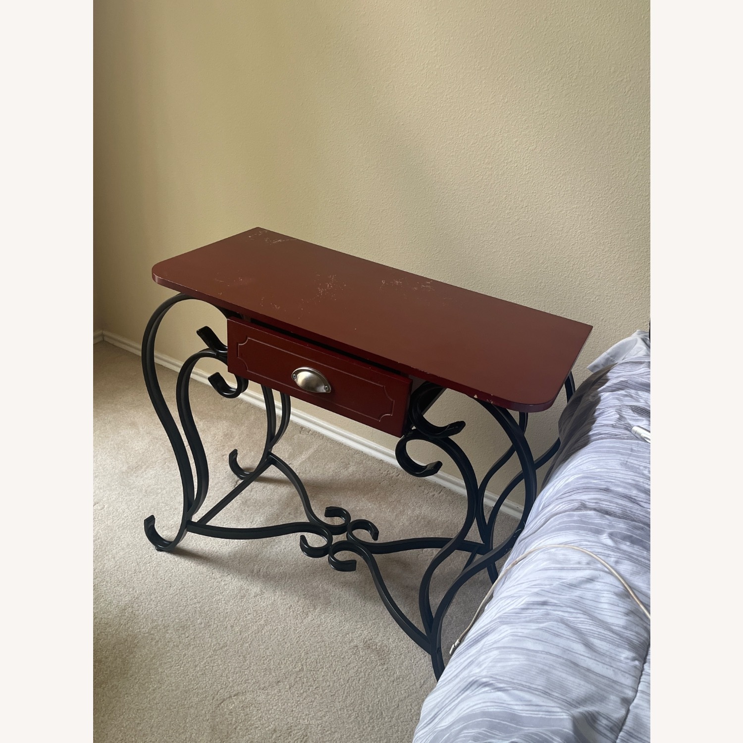 CISCO Brothers Dark Brown Side Table - image-3