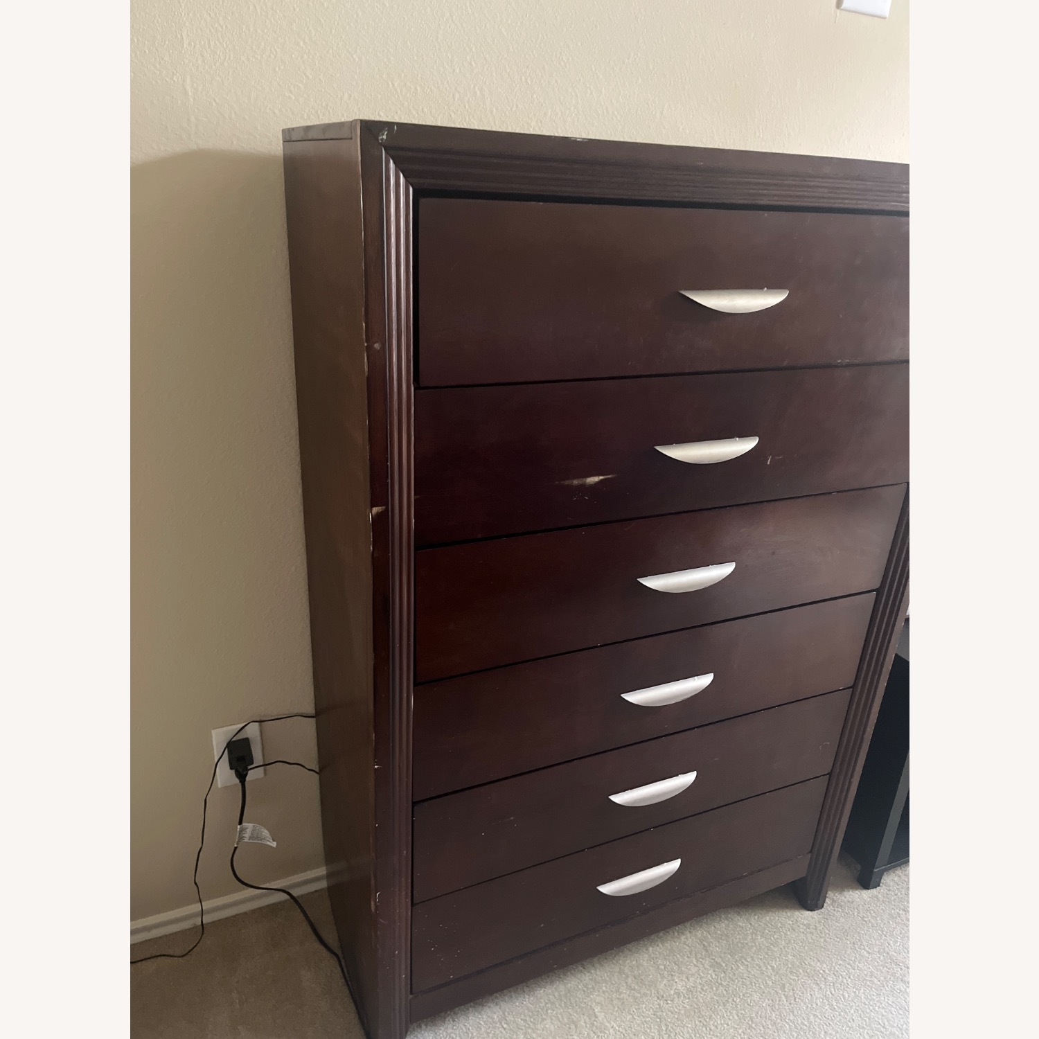 CISCO Brothers Dark Brown Wood Dresser - image-1