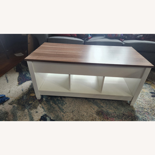 Used Casart Coffee Table with Hidden Storage Compartment for sale on AptDeco