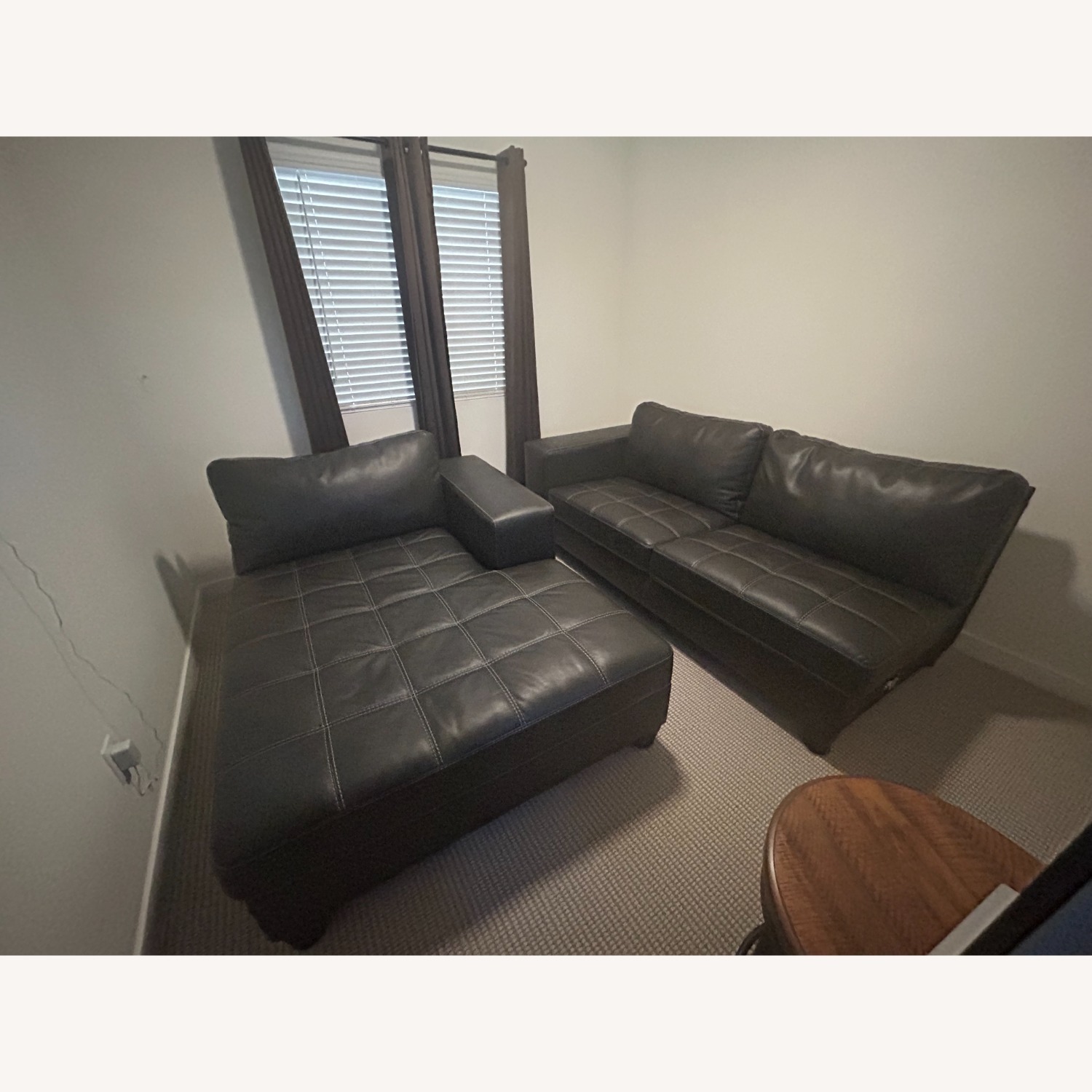 Ashley Furniture Nokomis Sofa 2 Piece Sectional DB - image-2