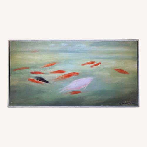 Used Melissa Lofton’s Fish Painting for sale on AptDeco