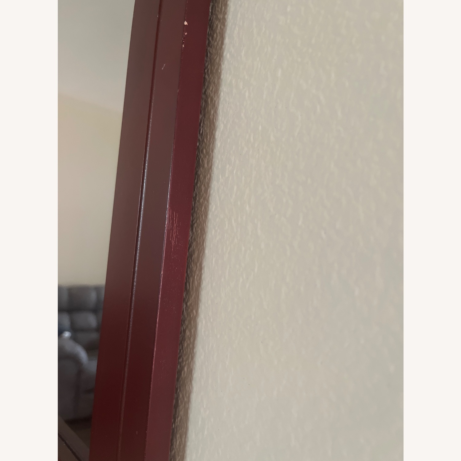 Dark Brown Wall Mirror - image-3