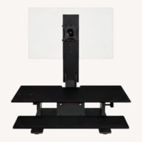 E7 Electric Standing Desk Converter by UPLIFT Desk