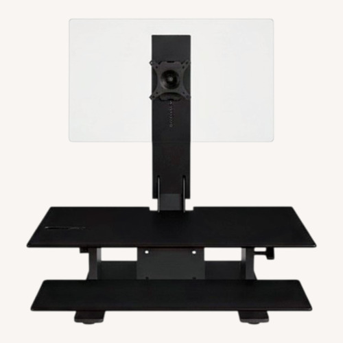 Used E7 Electric Standing Desk Converter by UPLIFT Desk for sale on AptDeco