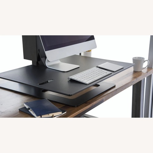 Used E7 Electric Standing Desk Converter by UPLIFT Desk for sale on AptDeco
