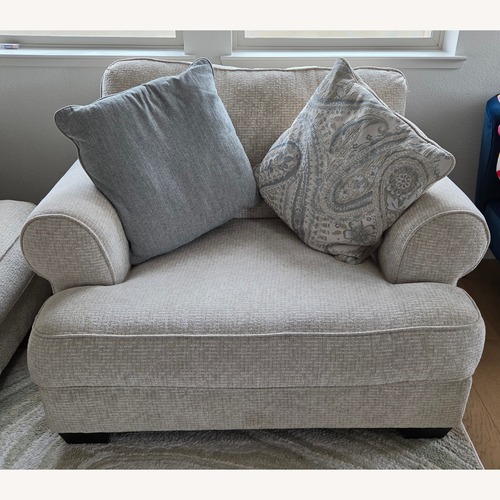 Used Ashley Furniture Monaghan Fabric Oversized Chair for sale on AptDeco