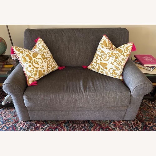 Used American Leather Dark Gray Fabric Sleeper Sofa for sale on AptDeco