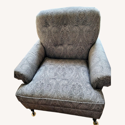 Used Charles Stewart Light Gray Armchair for sale on AptDeco