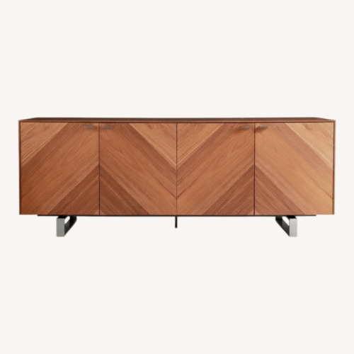 Used AllModern Dark Brown Douglas 78.5'' Sideboard for sale on AptDeco