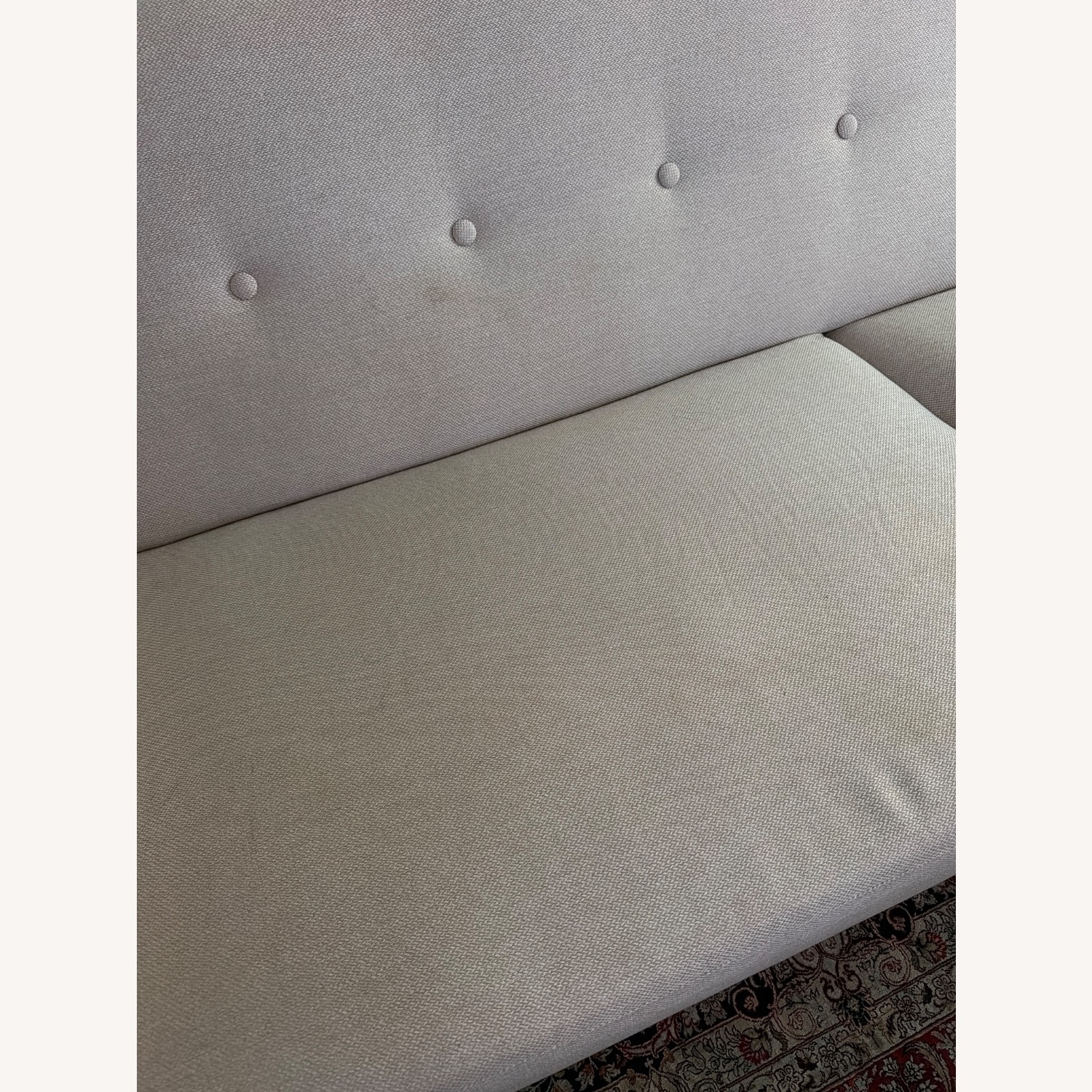 Wayfair Adair Natural Fabric Loveseat - image-3