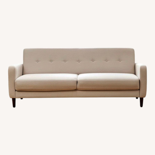 Used Wayfair Adair Natural Fabric Loveseat for sale on AptDeco