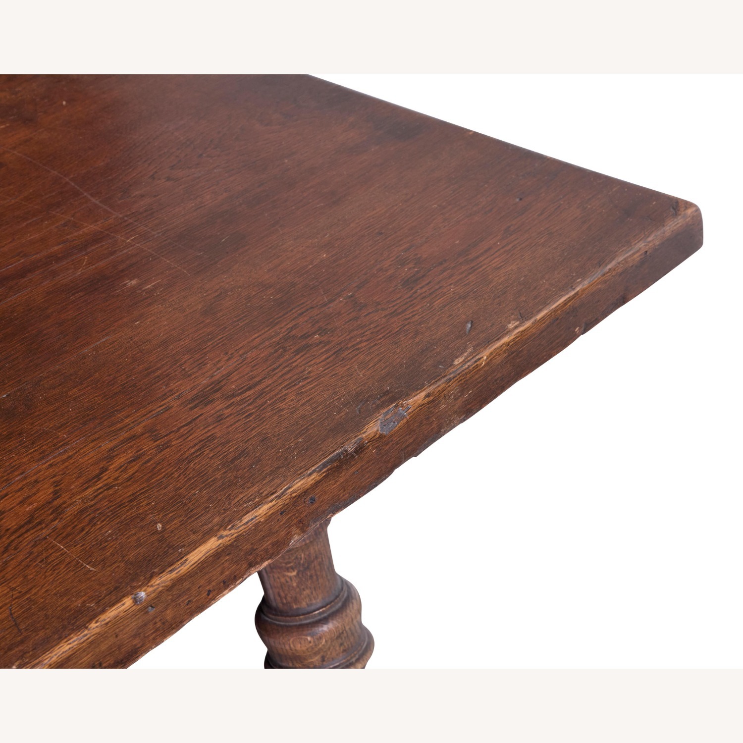19th C Spanish Colonial Oak Refectory Table - image-3
