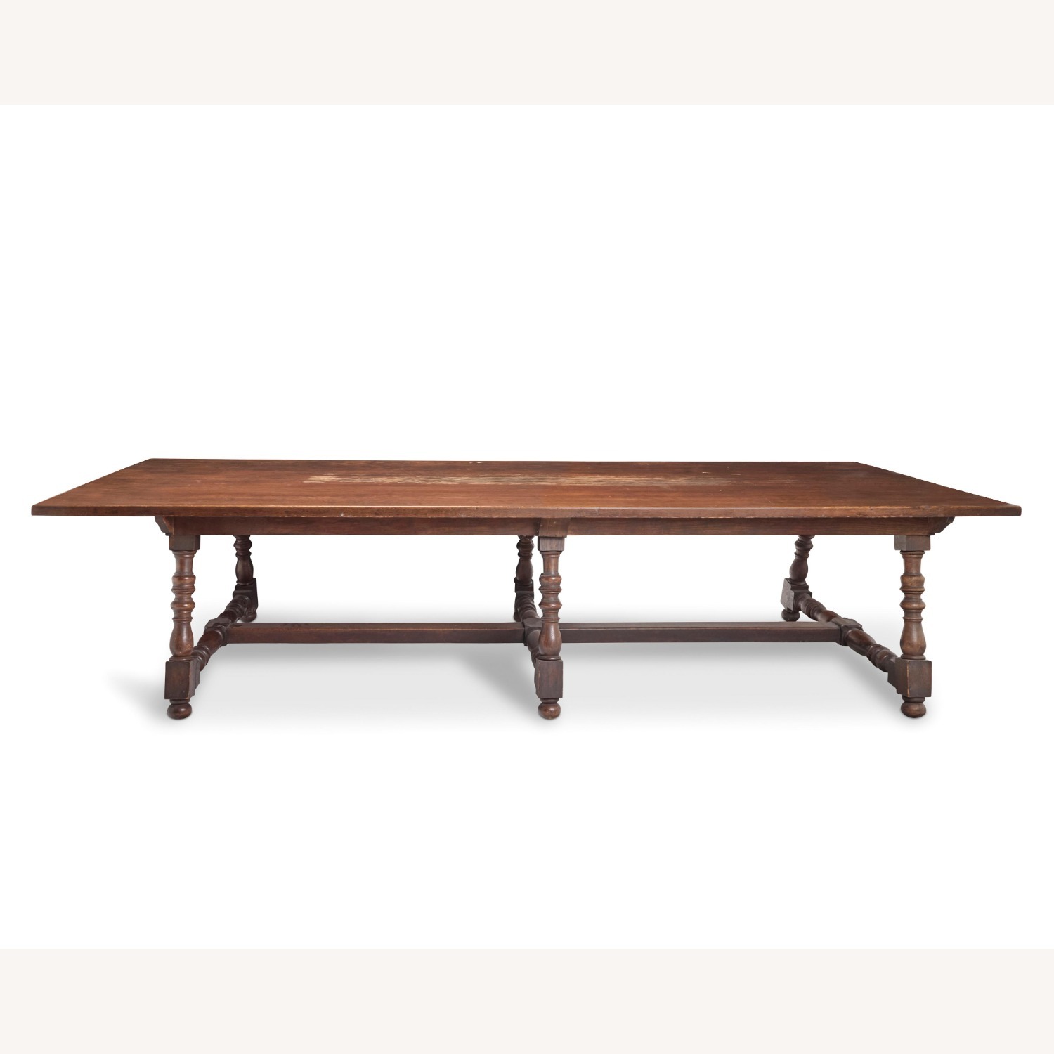 19th C Spanish Colonial Oak Refectory Table - image-2