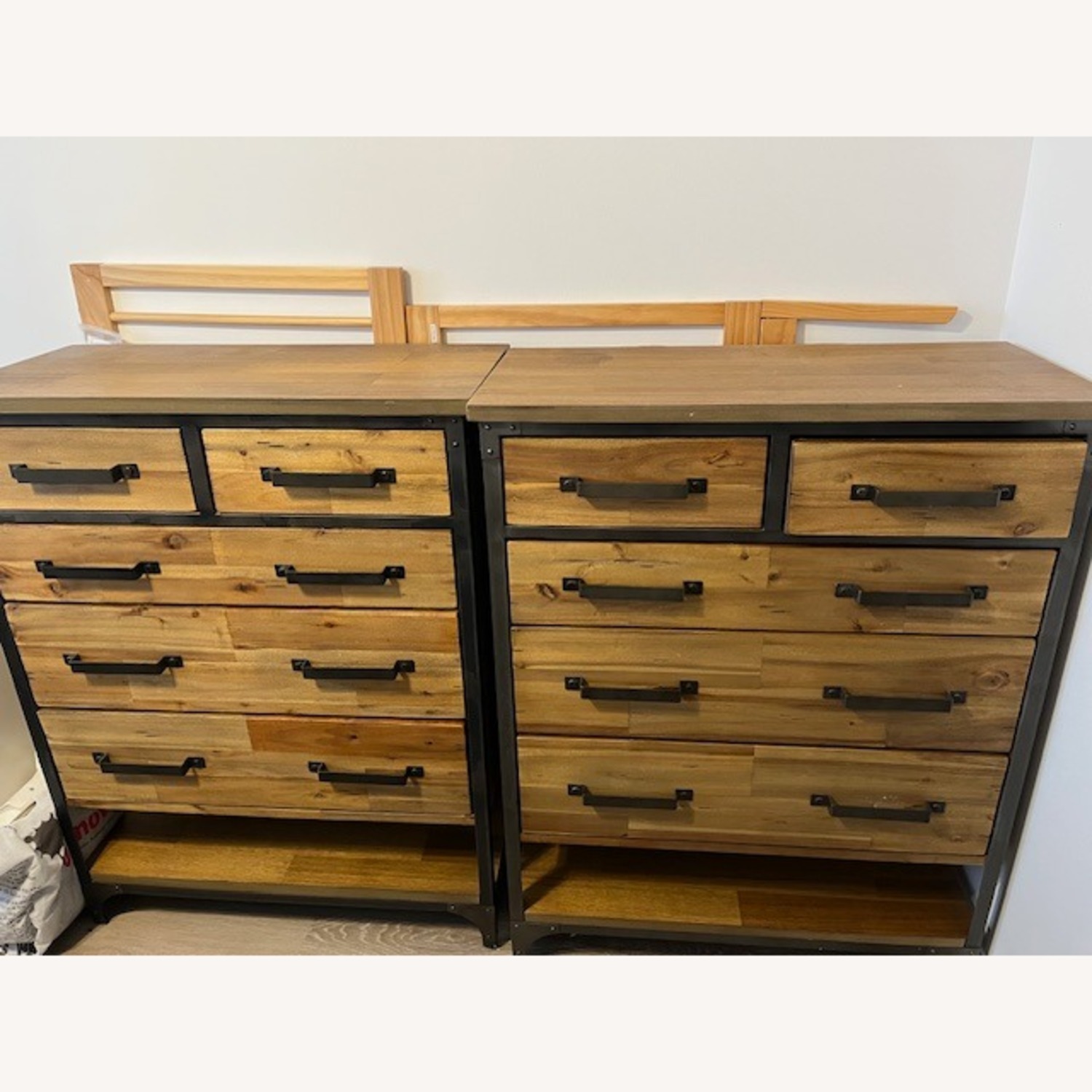 World Market Aiden Wood & Metal Chest - image-6