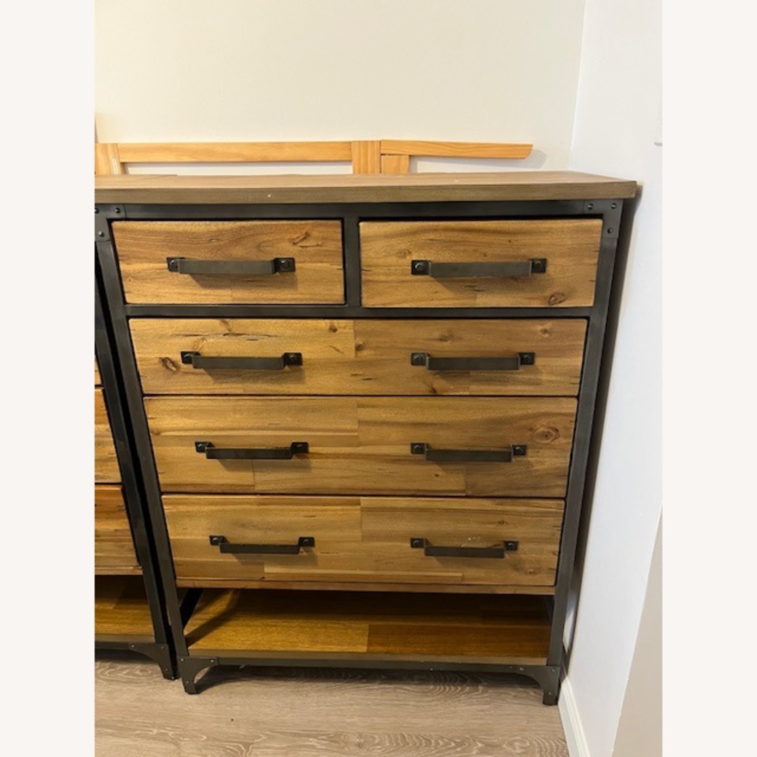 World Market Aiden Wood & Metal Chest - image-5