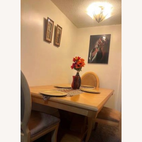 Used Natural Wood Dining Sets for sale on AptDeco