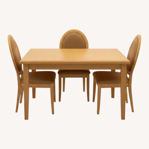 Used Natural Wood Dining Sets for sale on AptDeco