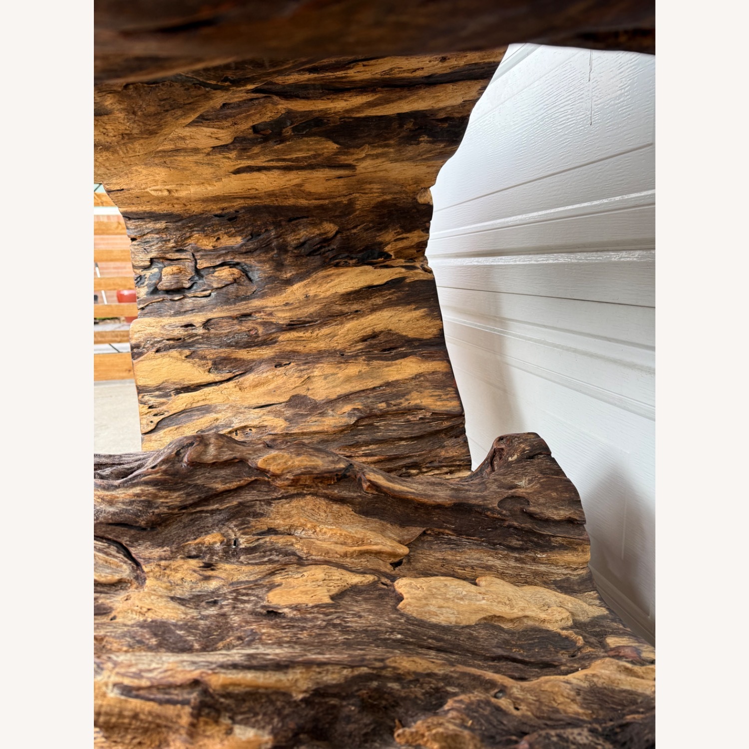 Statement Live-Edge Mango Wood "Window" Slab - image-15