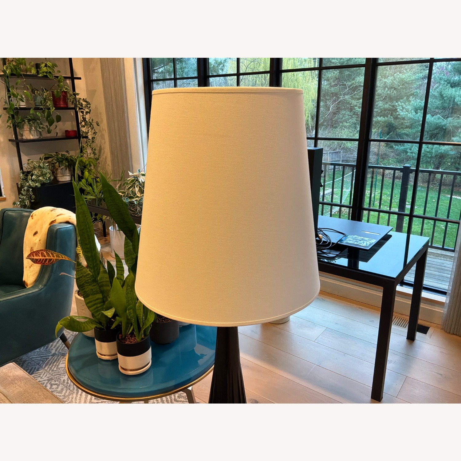 Modern Wood Floor Lamp - image-2