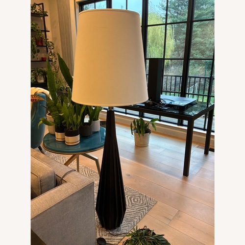 Used Modern Wood Floor Lamp for sale on AptDeco