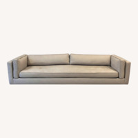 Room & Board 3+ Person Sofa in Light Grey Fabric