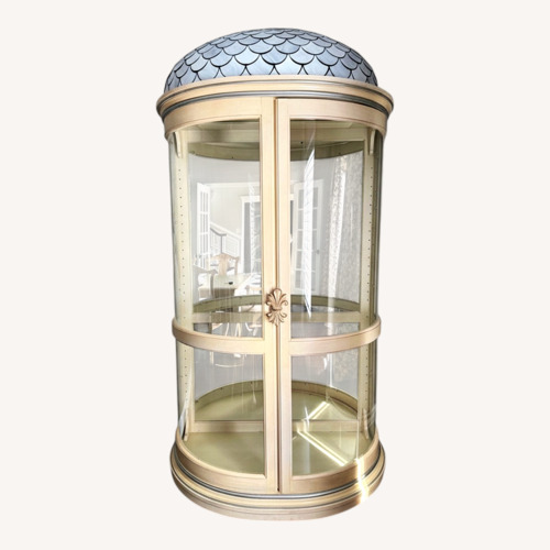 Used Vintage/Antique Natural Wood Wall Unit for sale on AptDeco