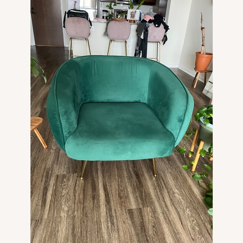 Used Wayfair Green Accent Chairs for sale on AptDeco