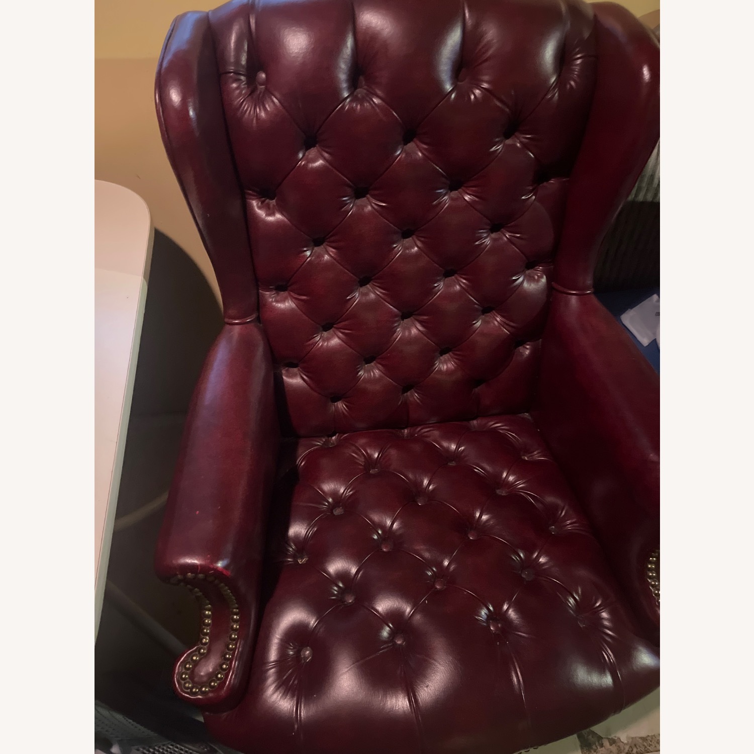 Dark Brown Office Chair - image-1