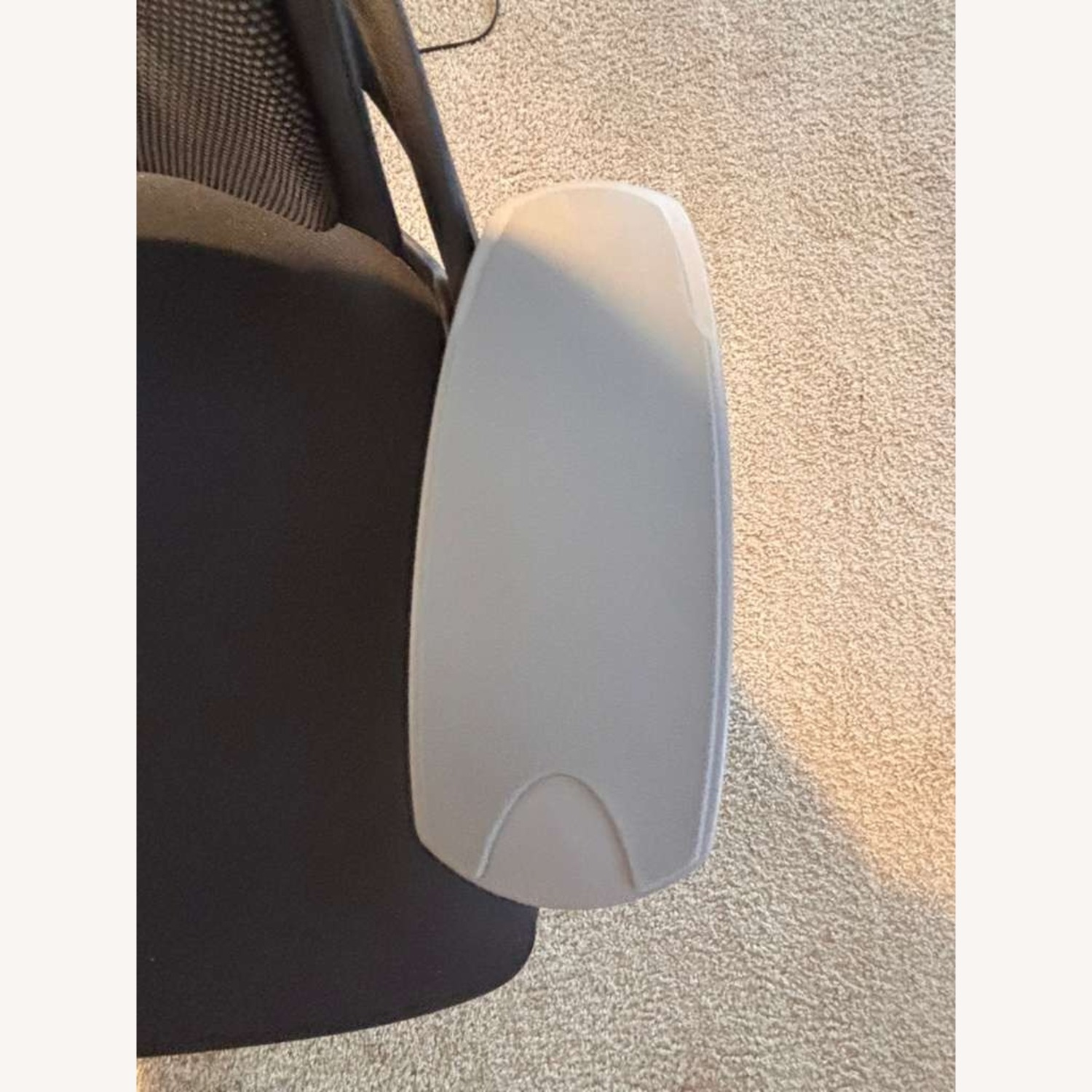 Dania Furniture Black Metal Office Chair - image-6